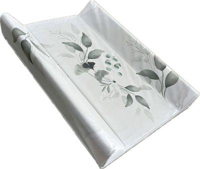 Olive merev peremes pelenkázólap – 70×50 cm, vízhatlan, biztonságos babapelenkázó