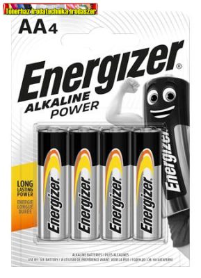 Energizer Alkaline Power ceruza elem AA 1.5V LR06 , db-ár (4db-os kiszerelés)