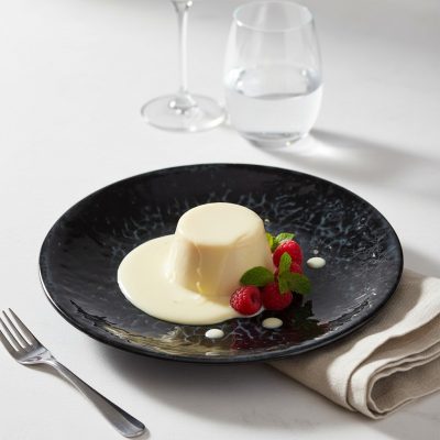 Vida Night lapostányér 19 cm, 6 db-os csomag – Modern Német Prémium porcelán