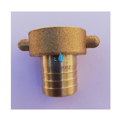 Tömlővéges csatlakozó réz 1"-1"