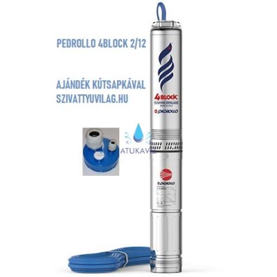 Pedrollo 4BLOCKm 2/12 búvárszivattyú 9,4 bar