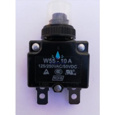 Hőkioldó 7A Szivattyú motorvédő 7Amper