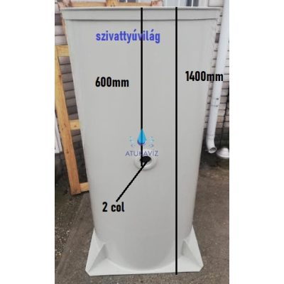 Szennyvízátemelő akna szivattyú nélkül 