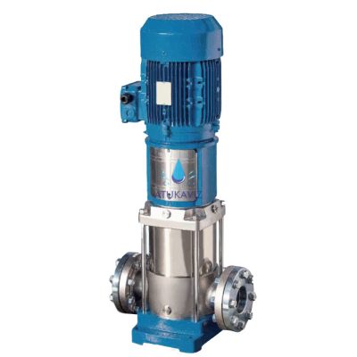 VXM 2-7 függőleges tengelyű rozsdamentes nyomásfokozó 6,3bár