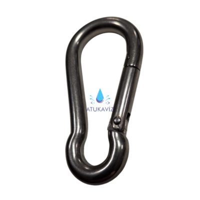 Saválló karabiner 10X100 A4