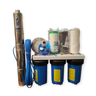 Pedrollo 4SR 2/17-S PM 65Liter 13.3bar búvárszivattyú + szűrő 