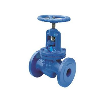 Átmeneti elzárószelep öntöttvasból, karimás DN32