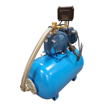 Házi vízmű 60 liter digitális nyomáskapcsolóval szárazon futás védelemmel