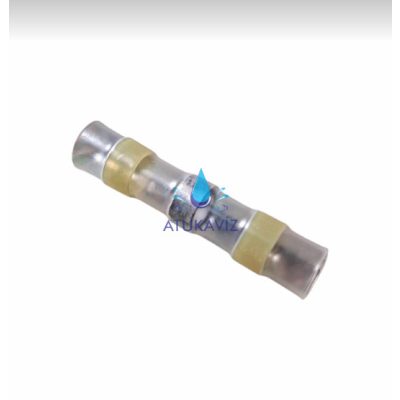 Toldóhüvely forrasztó gyűrűvel, sárga, 4-6