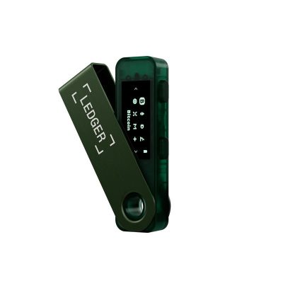 Ledger Nano S Plus Emerald Green - Crypto hardveres pénztárca - Védd meg a kriptopénzed, NFT-idet és tokeneidet!