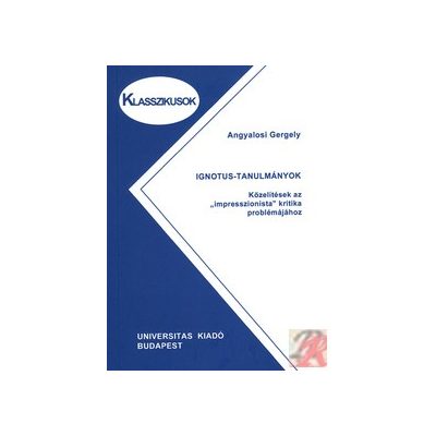 IGNOTUS-TANULMÁNYOK