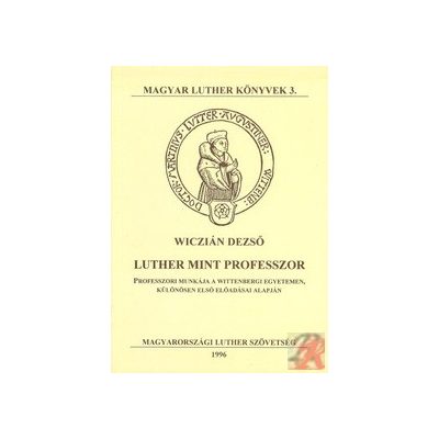 LUTHER MINT PROFESSZOR