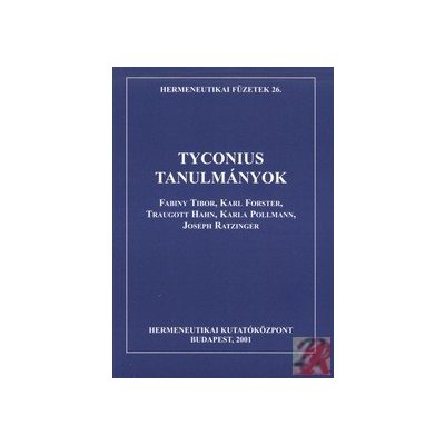 TYCONIUS-TANULMÁNYOK