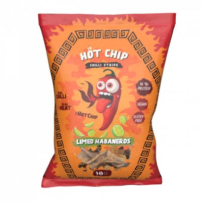 Hot Chip Strips Limed Habaneros 80gr