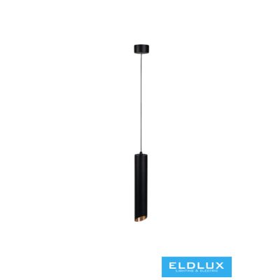 UNIVERSO Függeszték 1xGU10 Max.35w IP20 Fekete/Arany D55x300x2000mm