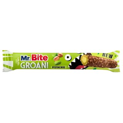 Mr. Bite Groani pisztáciás csokoládé szelet 28g