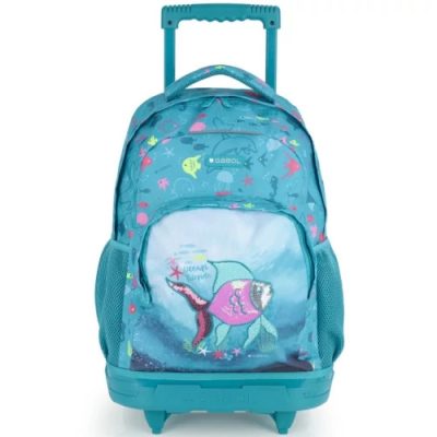 Aqua iskolatáska, gurulós hátizsák