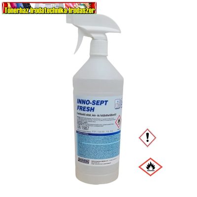 Inno-Sept Fresh Kéz- és felületfertőtlenítő oldat 1 liter (szórófejes)