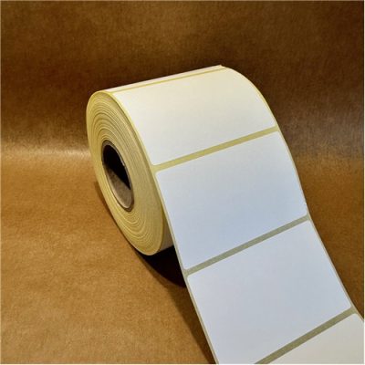 80x60mm termál transzfer címke 1000 db/40gy - visszaszedhető ragasztó