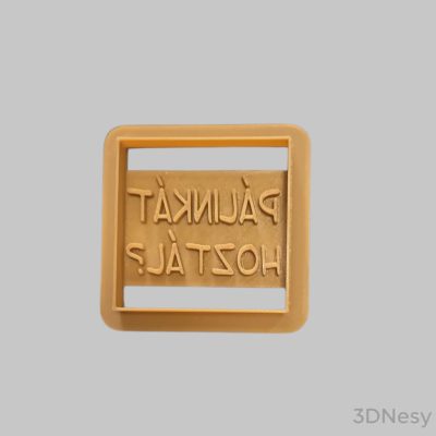 Pálinkát hoztál? süti kiszúró 6x6