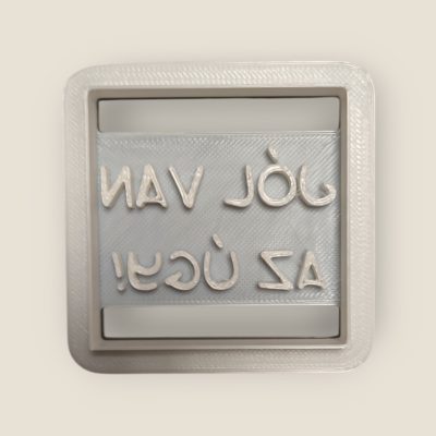 Jól van az úgy! süti kiszúró 6x6