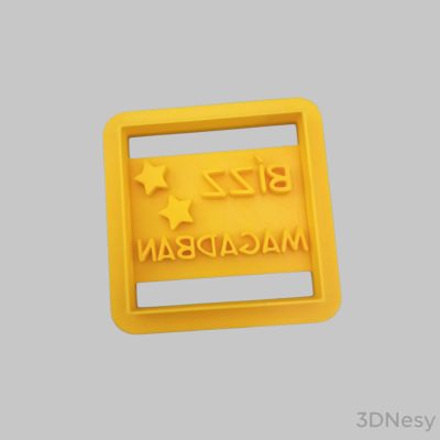 Bízz magadban! süti kiszúró 6x6