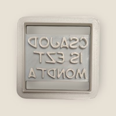 Csajod is ezt mondta süti kiszúró 6x6