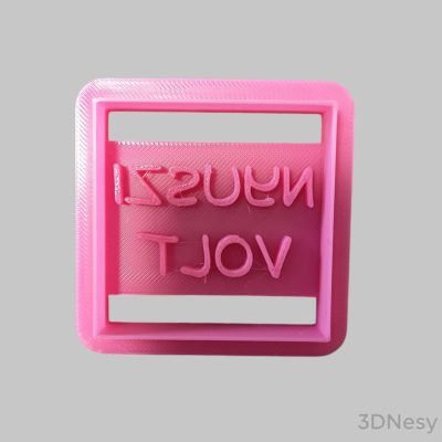 Nyuszi volt süti kiszúró 6x6