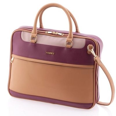 Vogart Élite bordó női 15" laptoptáska