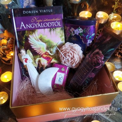 Ajándékcsomag napi útmutatással őrangyalodtól finom teával