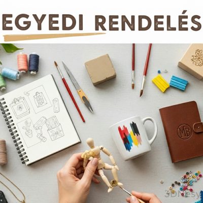 Egyedi szöveggel süti kiszúró