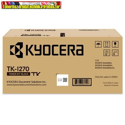 Kyocera TK-1270 eredeti toner 10K (tk1270,tk 1270) (1T0C140NL0)