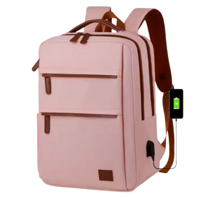 Allegra rózsaszín Wizzair 40x30x20 Ryanair 40x30x20 kézipoggyász hátizsák