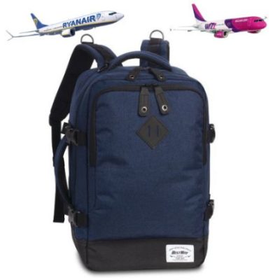 Bestway sötétkék Ryanair, WizzAir méretű kabintáska