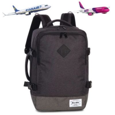 Bestway sötétszürke Ryanair, WizzAir méretű kabintáska