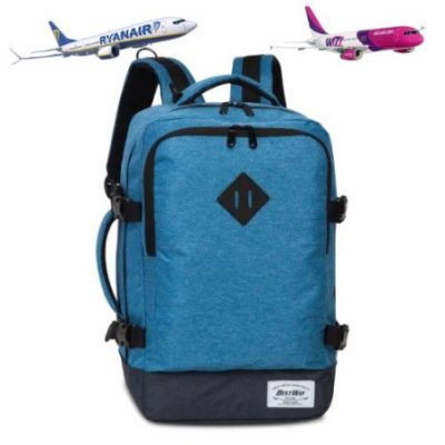 Bestway világoskék Ryanair, WizzAir méretű kabintáska