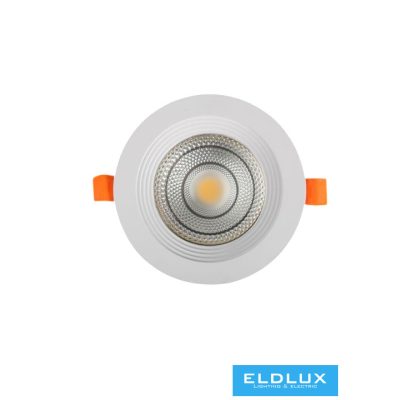 UNIVERSO LED süllyestett lámpa 18w 1700lm 4000K 120° IP20 Fehér D165mm Kivágás:D200mm 3 év
