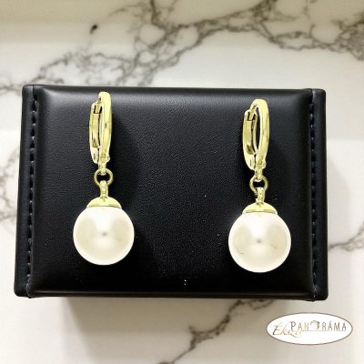 14K Gold Filled, gyöngy fülbevaló -Sissy