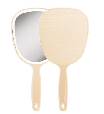 Titania kézi kozmetikai tükör nyeles 1530 L, Bézs