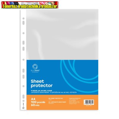 Bluering Lefűzhető genotherm 60 mikron víztiszta 100db/cs (60mik)