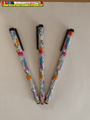 Golyóstoll Centrum 0,7mm - Street art - olajbázisú kék tintával (80429)