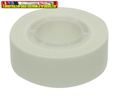 Ragasztószalag, 19 mm x 33 m, APLI, fehér (12277)