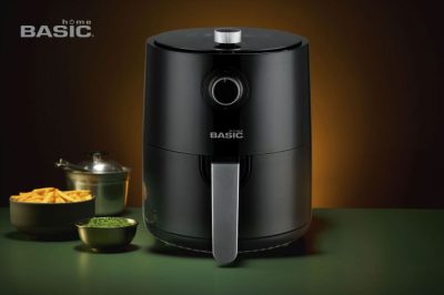 Basic home 2,3 literes air fryer 1200 W, 26.5x26.5x31 cm