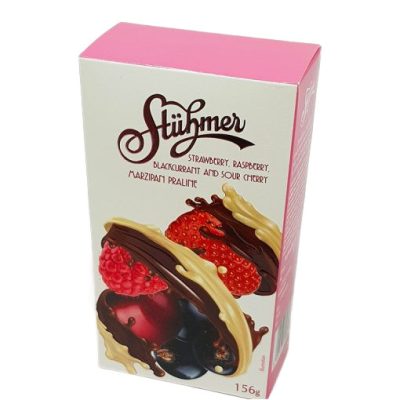 Stühmer gyümölcsös válogatás étcsokoládéval mártva 156g