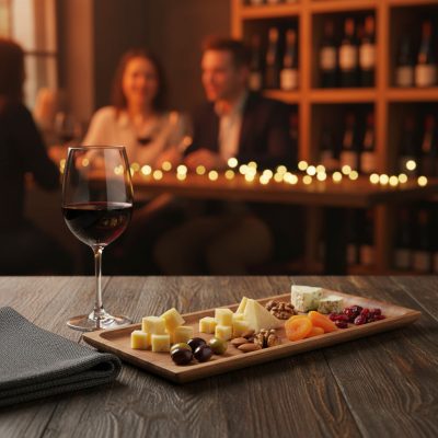 Acacia fa tálaló tálca 30x14x2 cm