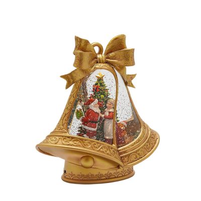 Havazógömb harang zenélő led-es 24x24x10cm