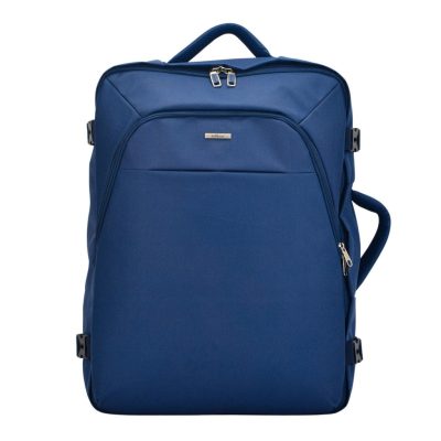 BontourAir kék 55x40x20cm utazó hátizsák kabin méretű kézipoggyász 