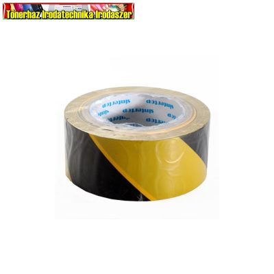 Jelzőszalag SINTERTOP 50 mm x 33 m öntapadós sárga-fekete