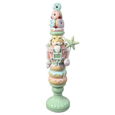 Diótörő sütemény glitteres, LED-es 15,5x11,5x46 cm