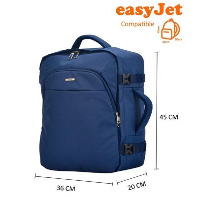 BontourAir EasyJet méretű 45x36x20cm kék utazó hátizsák